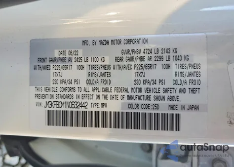 2022 Mazda Cx-5 Preferred from USA, damaged, VIN JM3KFBCM1N0632442